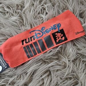 RunDisney Neon Orange Pink Headband